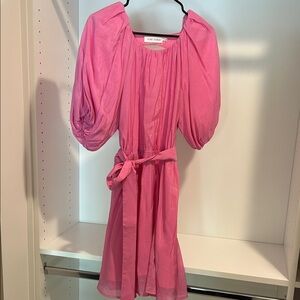 Floret Studios Pink Gathered Dress